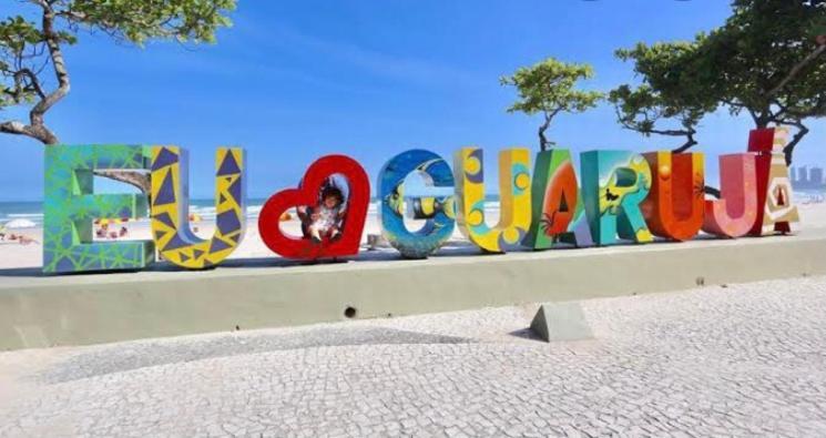 Aconchego Apartment Guarujá Exterior foto